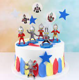 6pcs Ultraman Cake Decoration (HKUCD067)