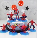 7 pcs Spiderman Cake Decoration (HKUCD069)