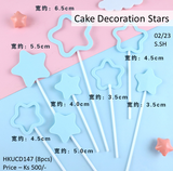Stars Cake Decoration Set (HKUCD147)