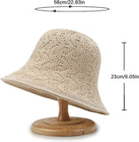 Sun Cover Panama Bucket Hat- နှစ်ဖက်လှ (SXWSHT027)